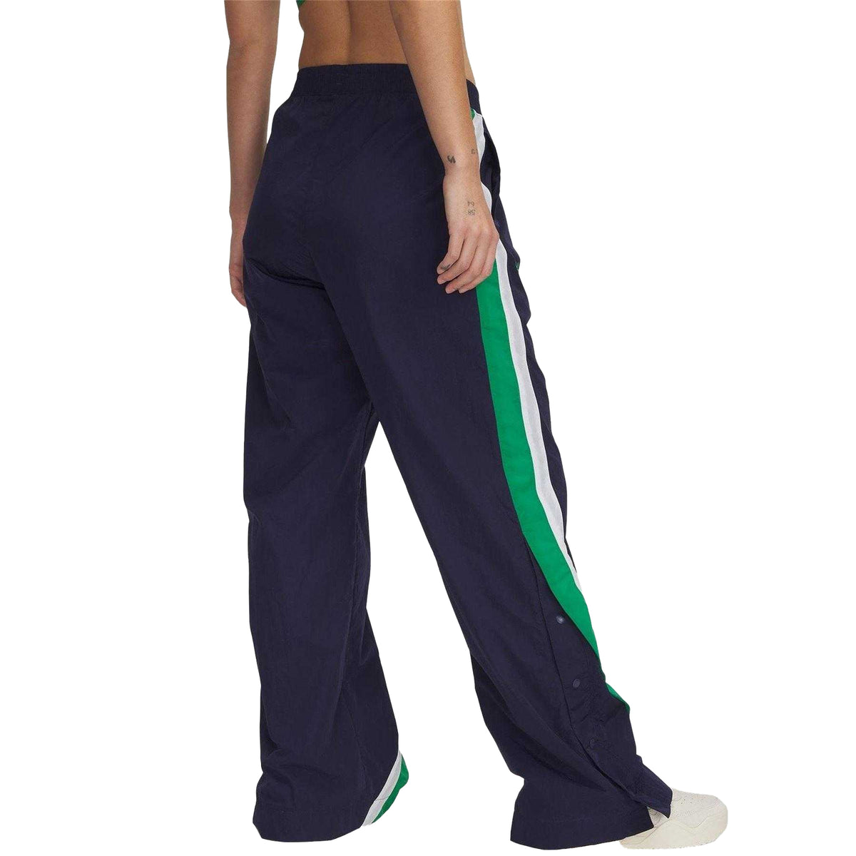 Blue - Back - Under Armour Womens-Ladies Icon Crinkle Tear Tracksuit Bottoms