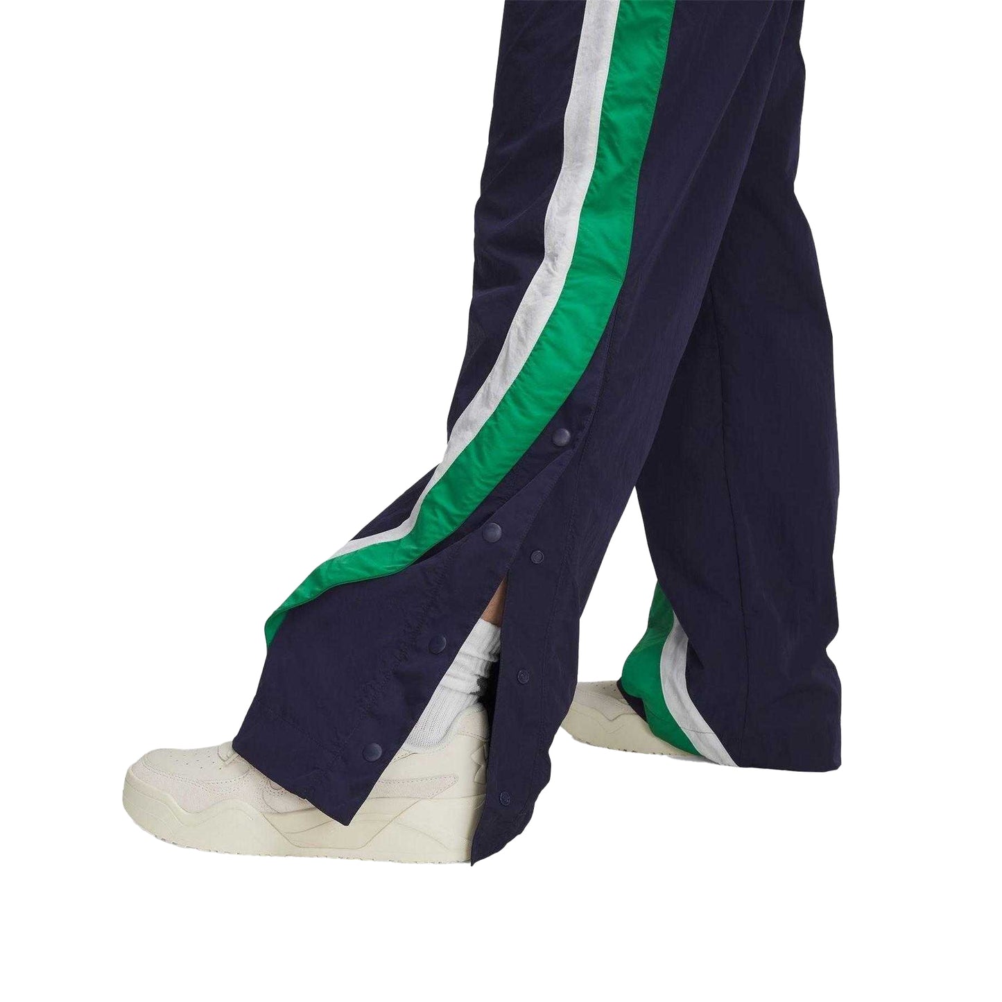Blue - Side - Under Armour Womens-Ladies Icon Crinkle Tear Tracksuit Bottoms