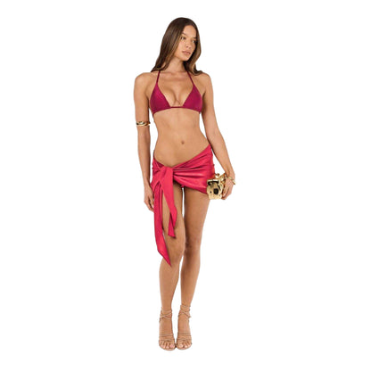 Maroon - Pack Shot - Grace Jacob Womens-Ladies Brazilian Briefs