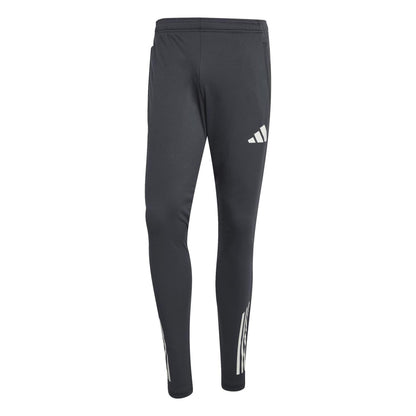 Dark Grey - Front - Adidas Mens Arsenal FC Slim Jogging Bottoms