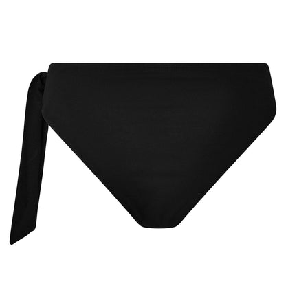 Black - Back - 4th And Reckless Womens-Ladies Cara High Leg High Leg Bikini Bottoms