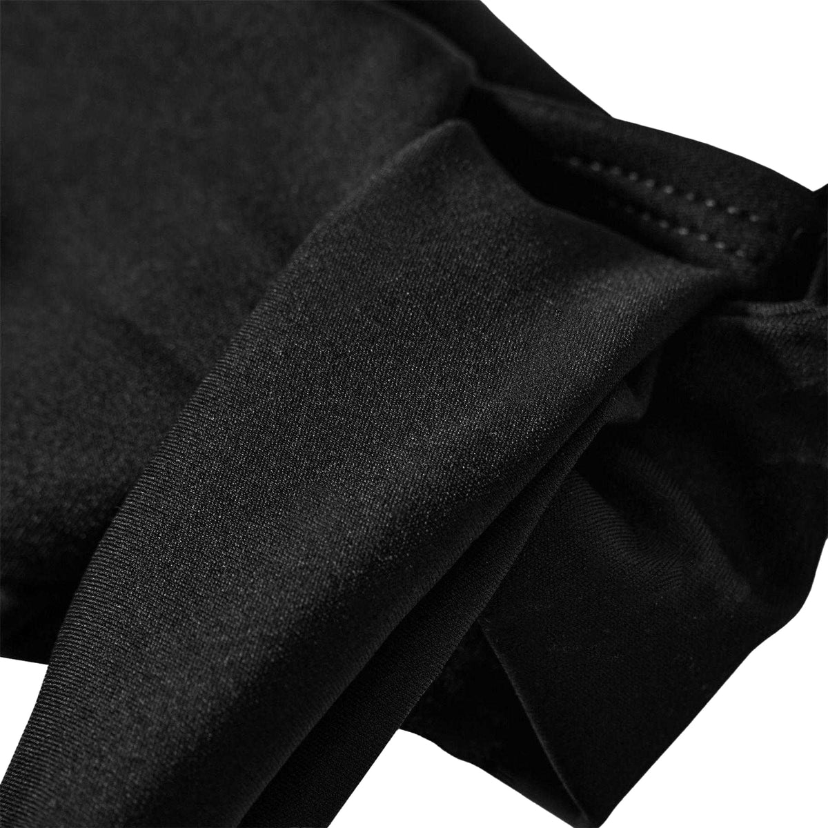 Black - Side - 4th And Reckless Womens-Ladies Cara High Leg High Leg Bikini Bottoms
