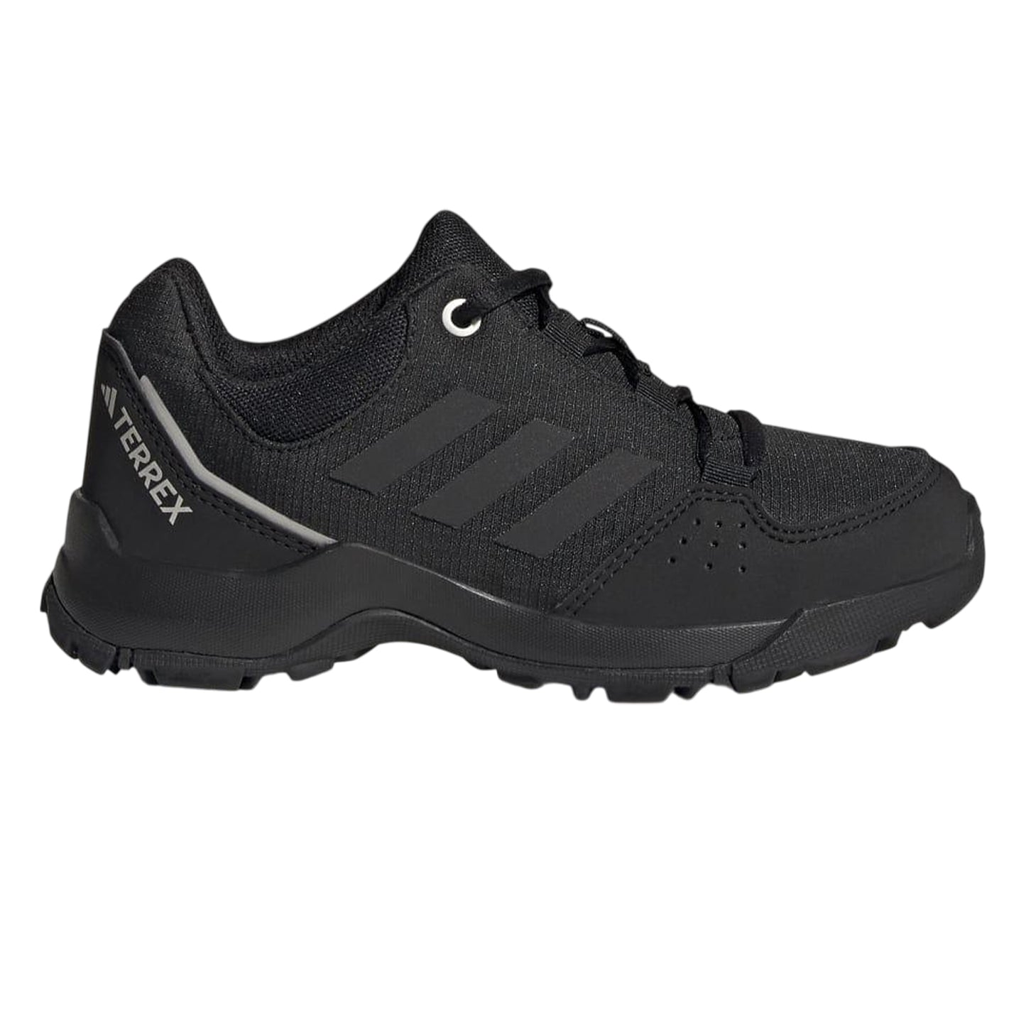 Black-Grey - Back - Adidas Childrens-Kids Terrex Hyperhiker Low Hiking Shoes