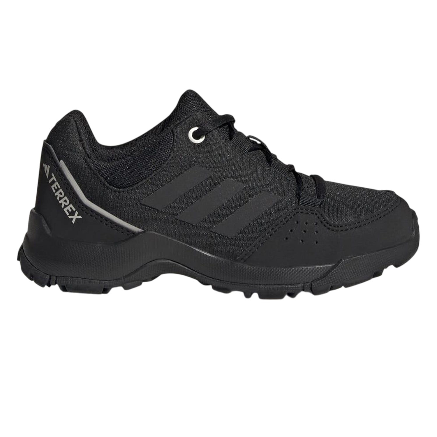 Black-Grey - Back - Adidas Childrens-Kids Terrex Hyperhiker Low Hiking Shoes