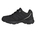 Black-Grey - Side - Adidas Childrens-Kids Terrex Hyperhiker Low Hiking Shoes