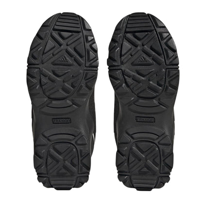 Black-Grey - Pack Shot - Adidas Childrens-Kids Terrex Hyperhiker Low Hiking Shoes