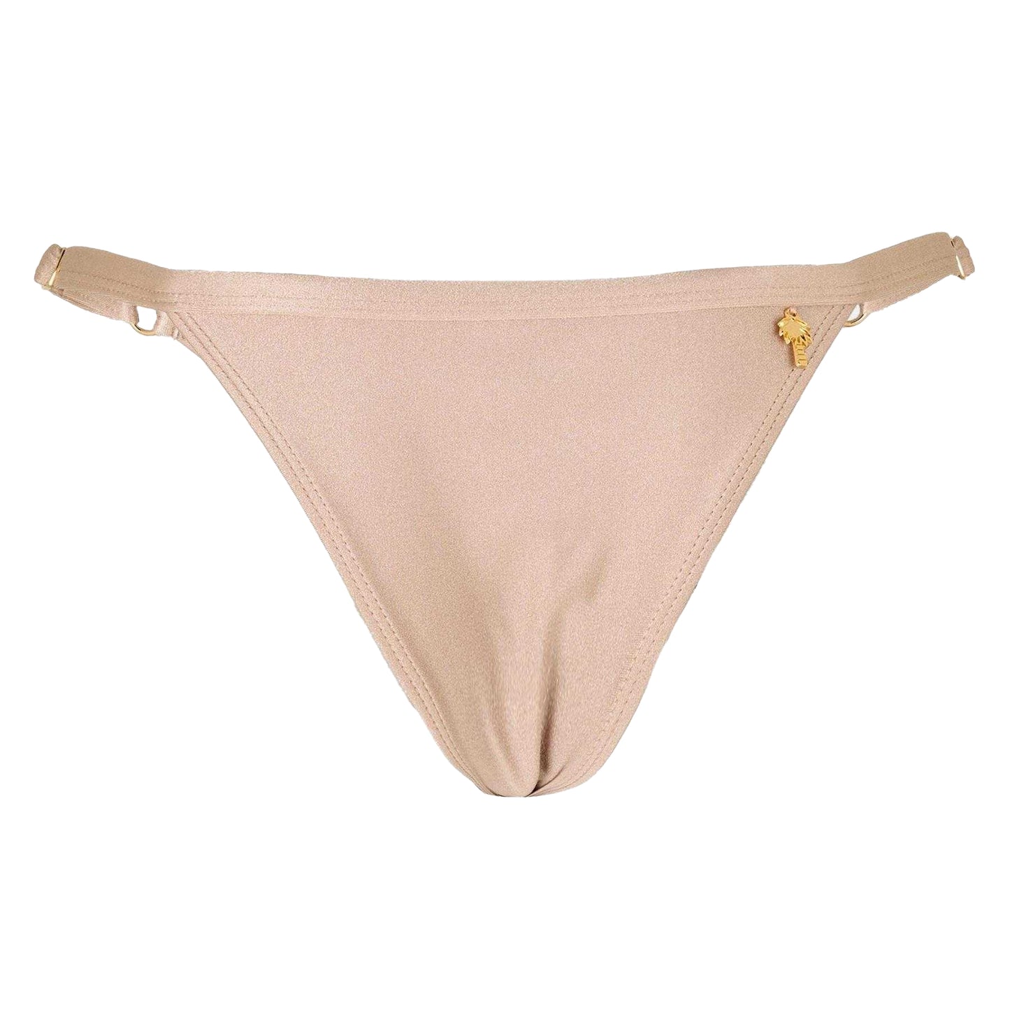 Beige - Back - Grace Jacob Womens-Ladies Brazilian Briefs