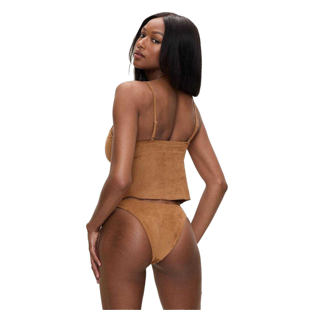 Sunkissed - Back - Frankies Bikinis Womens-Ladies X Bella Hadid Dove Bikini Bottoms