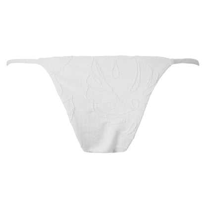 Porcelain - Back - Windsor Womens-Ladies Embroidered Textured Bikini Bottoms