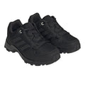 Black-Grey - Front - Adidas Childrens-Kids Terrex Hyperhiker Low Hiking Shoes