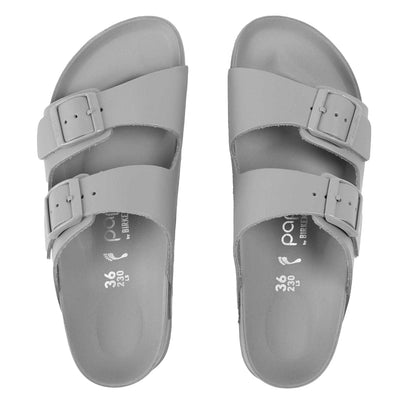 Frost Gray - Lifestyle - Birkenstock Womens-Ladies Arizona Flx Lena Platform Sandals