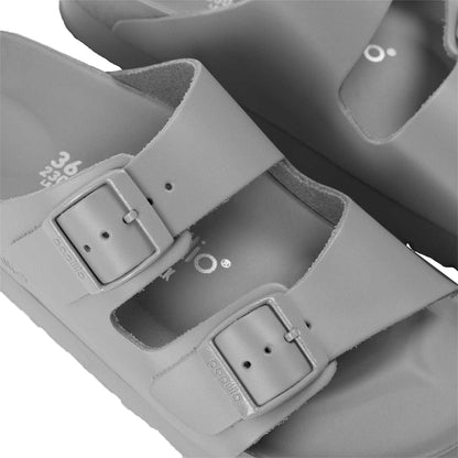 Frost Gray - Pack Shot - Birkenstock Womens-Ladies Arizona Flx Lena Platform Sandals