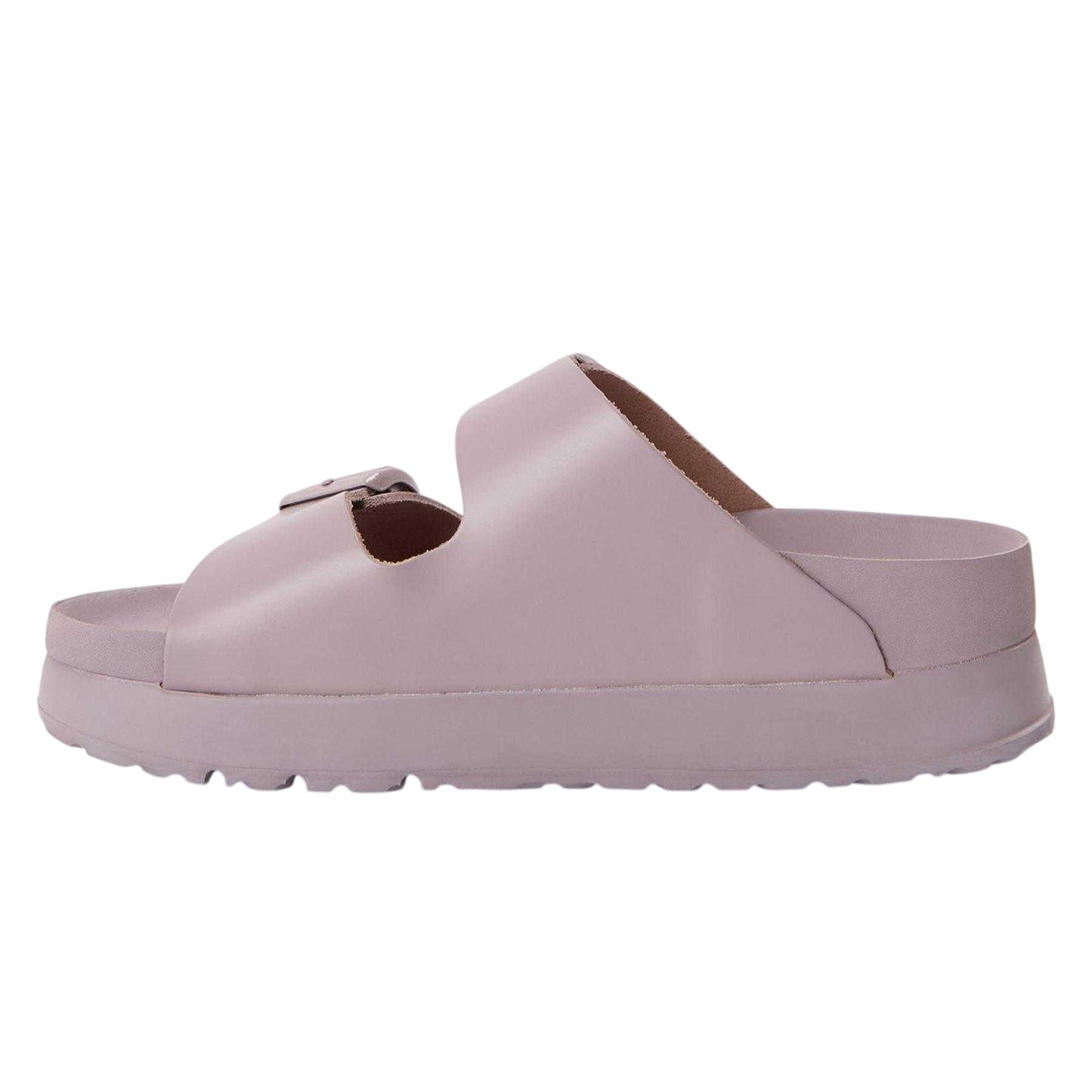 Faded Purple - Back - Birkenstock Womens-Ladies Arizona Flx Lena Platform Sandals