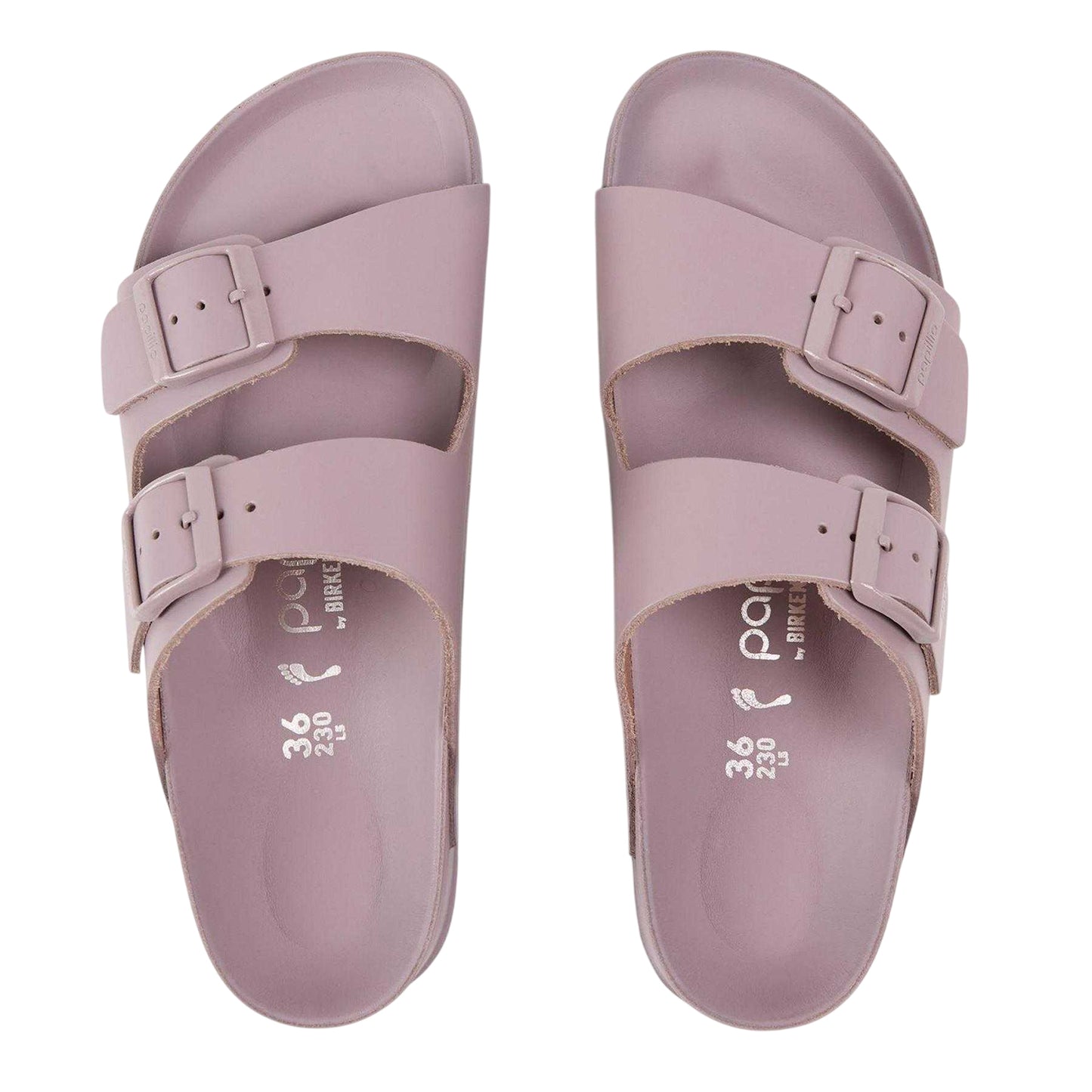Faded Purple - Side - Birkenstock Womens-Ladies Arizona Flx Lena Platform Sandals