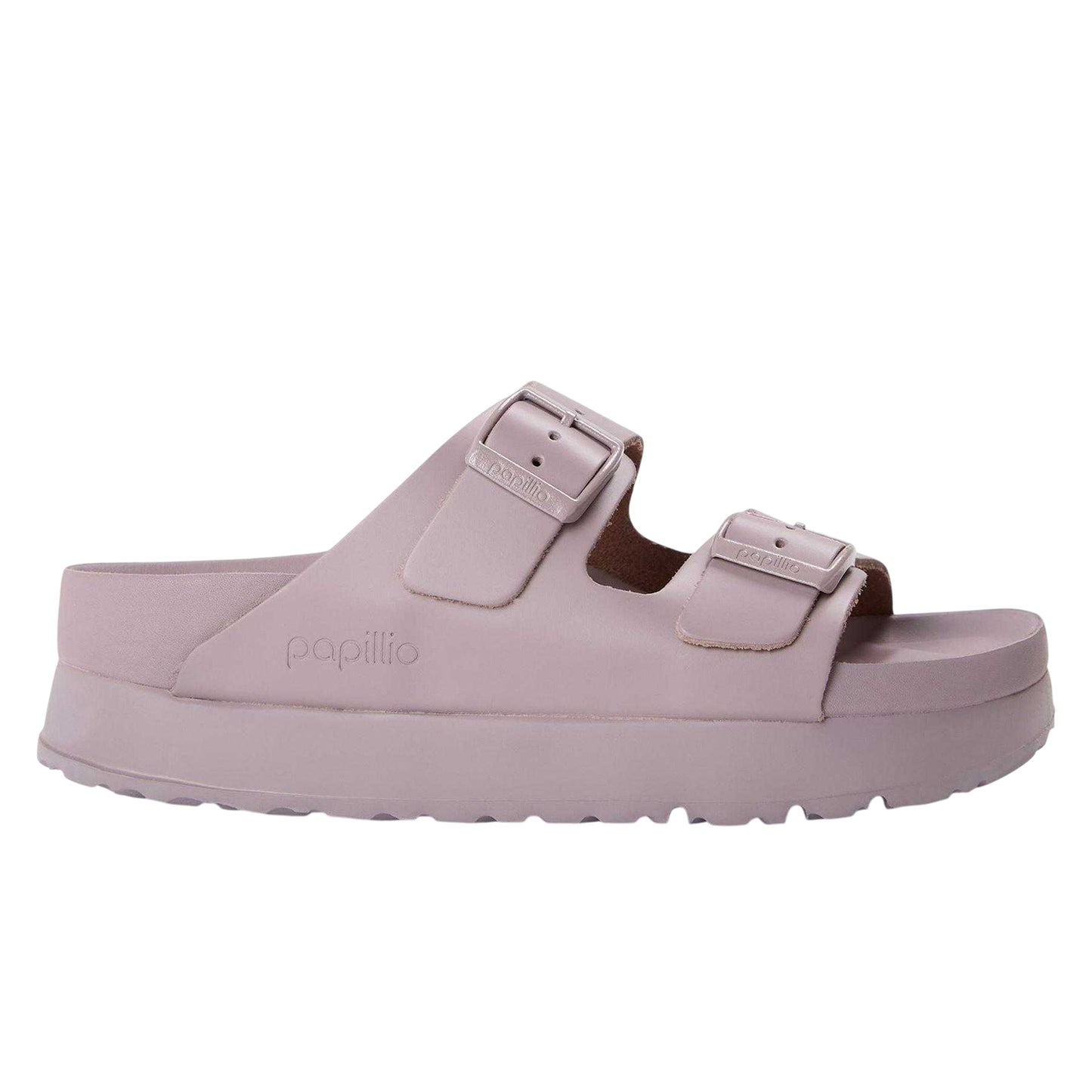 Faded Purple - Front - Birkenstock Womens-Ladies Arizona Flx Lena Platform Sandals