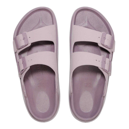 Violet - Back - Birkenstock Womens-Ladies Mogami Twin Buckle Sandals
