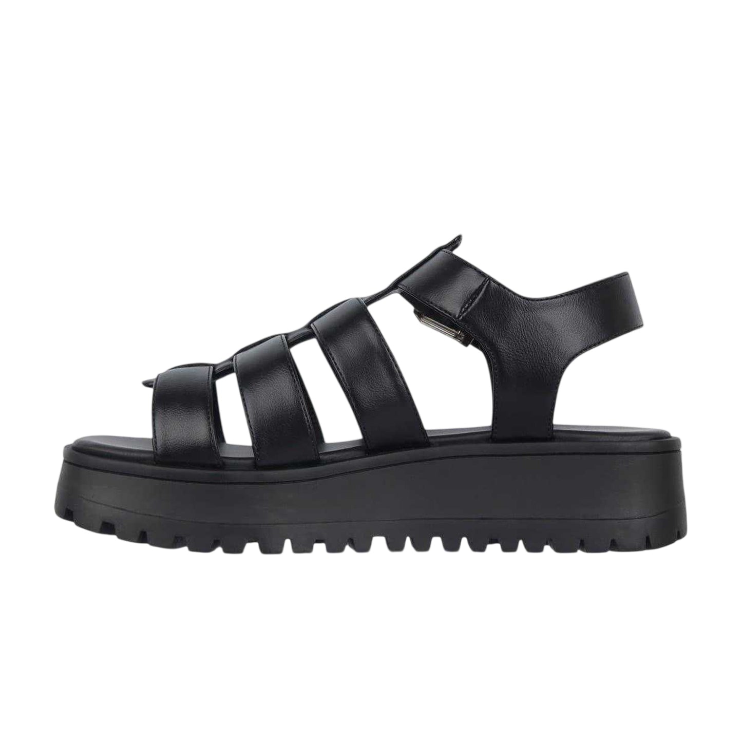 Black - Side - Jack Wills Womens-Ladies Gladiator Sandals