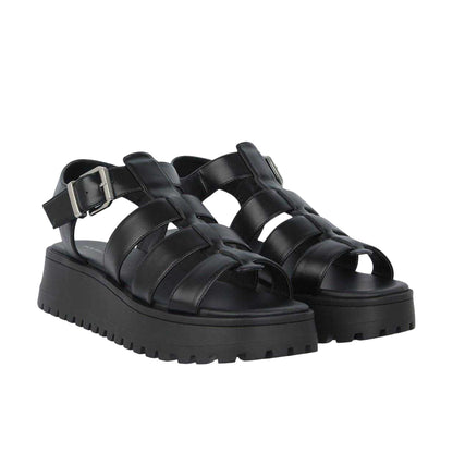 Black - Lifestyle - Jack Wills Womens-Ladies Gladiator Sandals