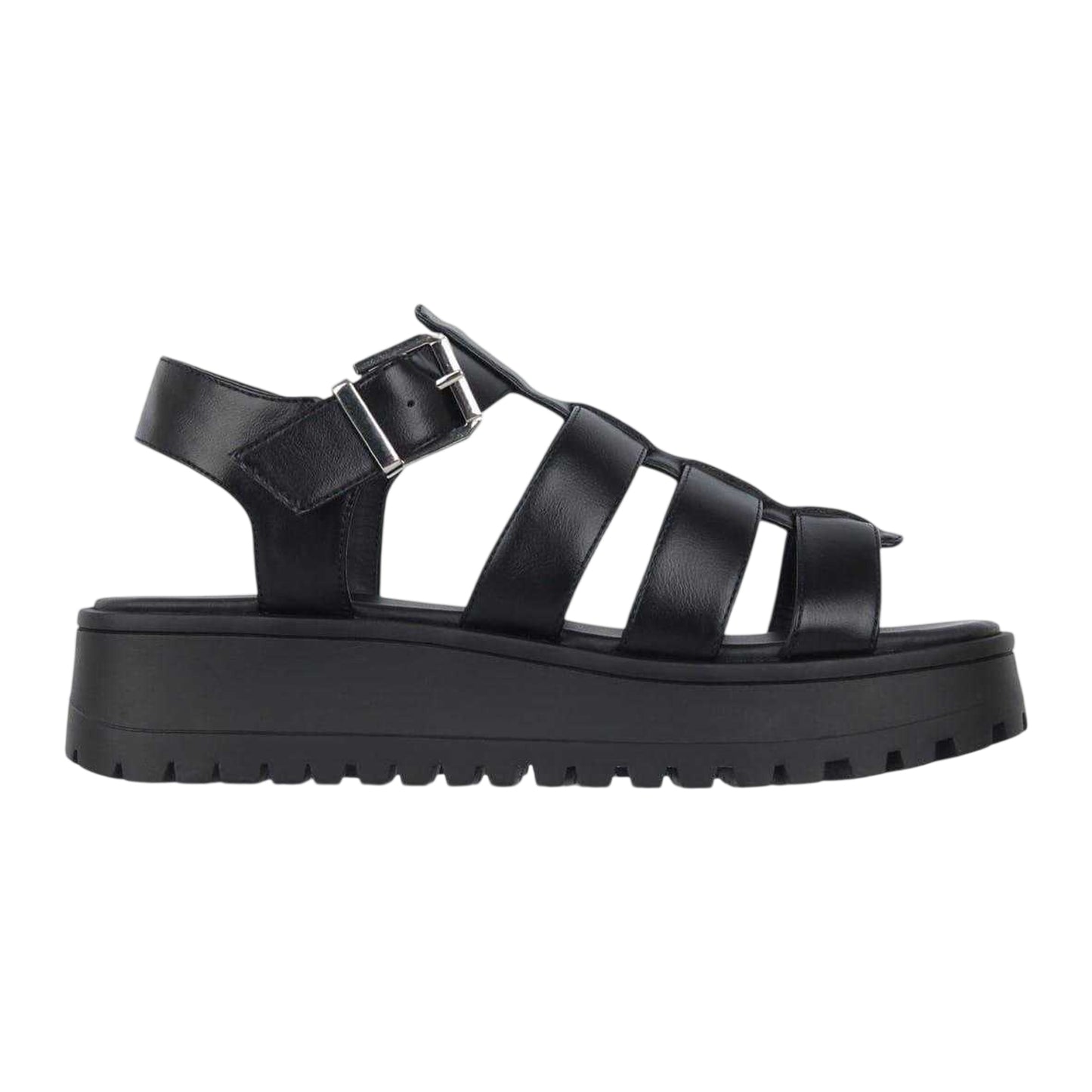 Black - Front - Jack Wills Womens-Ladies Gladiator Sandals