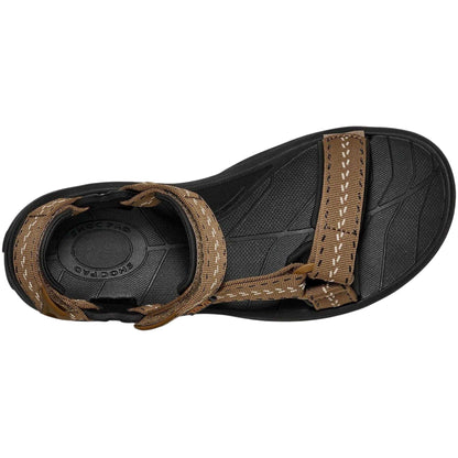 Brown - Back - Teva Womens-Ladies Walking Sandals