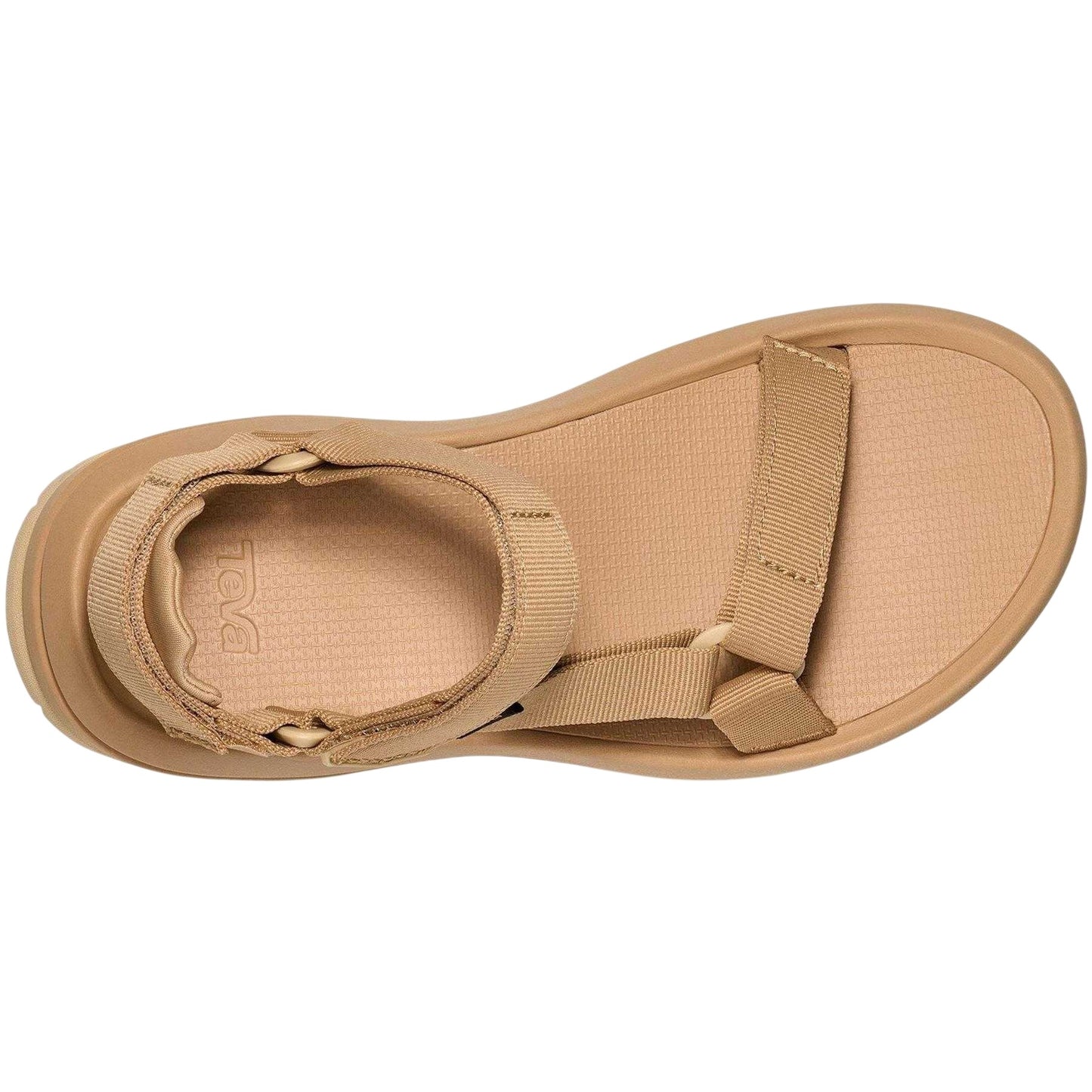 Tan - Back - Teva Womens-Ladies Walking Sandals