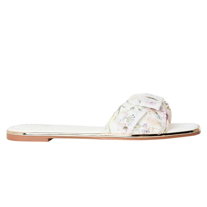 Multicoloured - Front - Aldo Womens-Ladies Rhuli Floral Flat Sandals