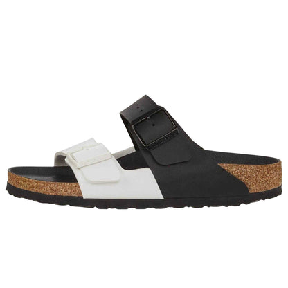Black - Back - Birkenstock Womens-Ladies Arizona Split B Split Open Toe Flat Sandals