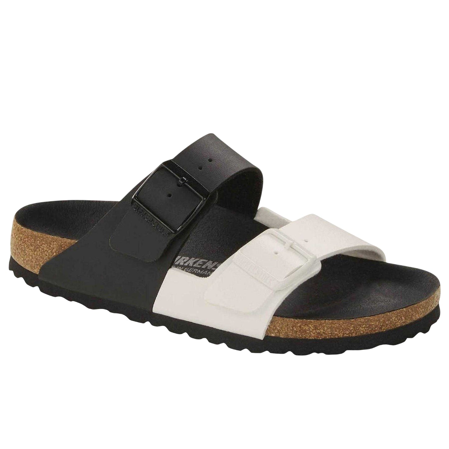 Black - Lifestyle - Birkenstock Womens-Ladies Arizona Split B Split Open Toe Flat Sandals