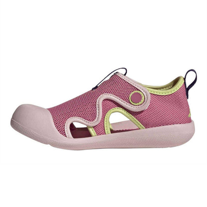 Clear-Pink - Side - Adidas Childrens-Kids Altaventure Water Shoes