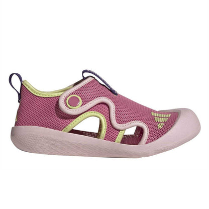 Clear-Pink - Front - Adidas Childrens-Kids Altaventure Water Shoes