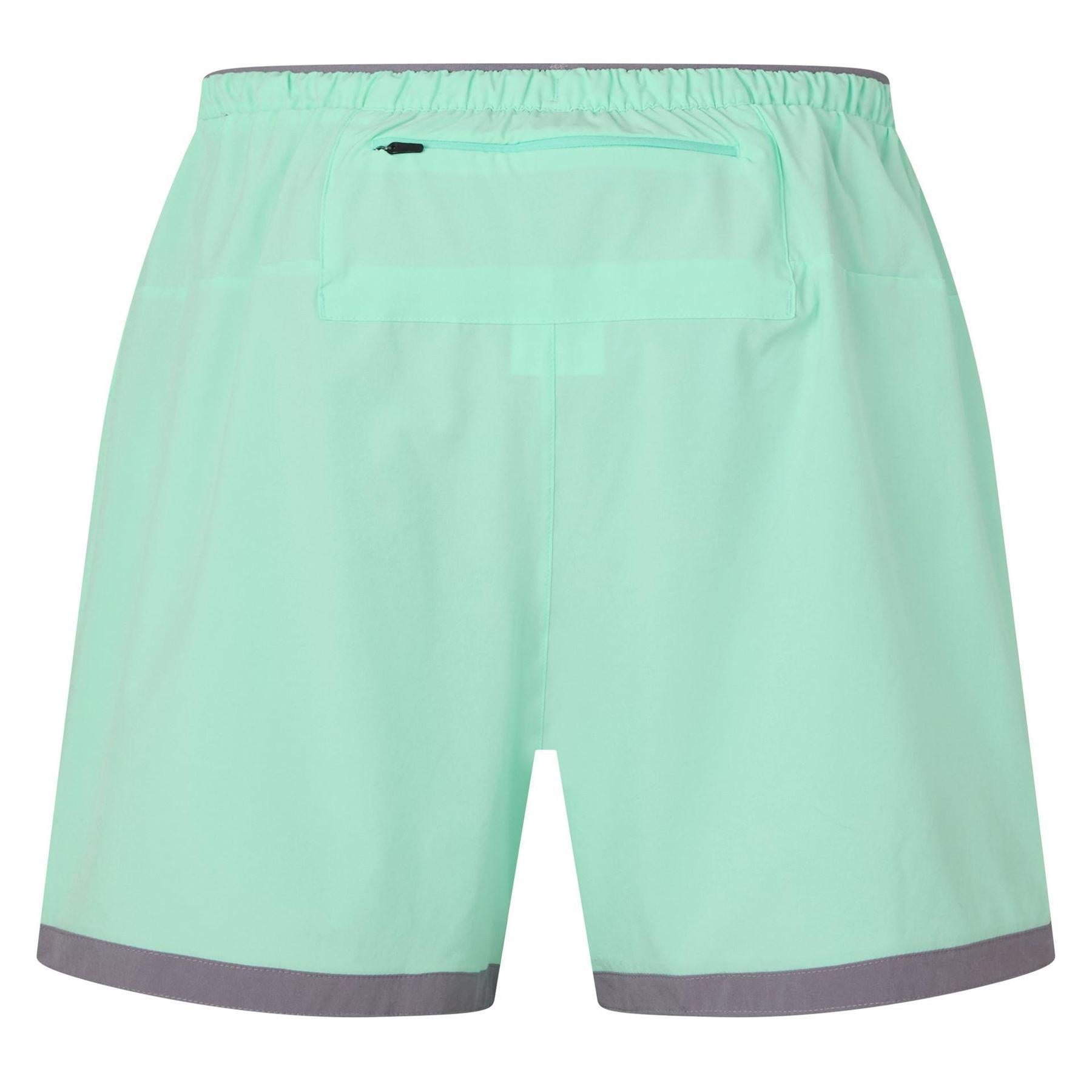 Mint - Back - New Balance Mens 5 in 1 Running Shorts