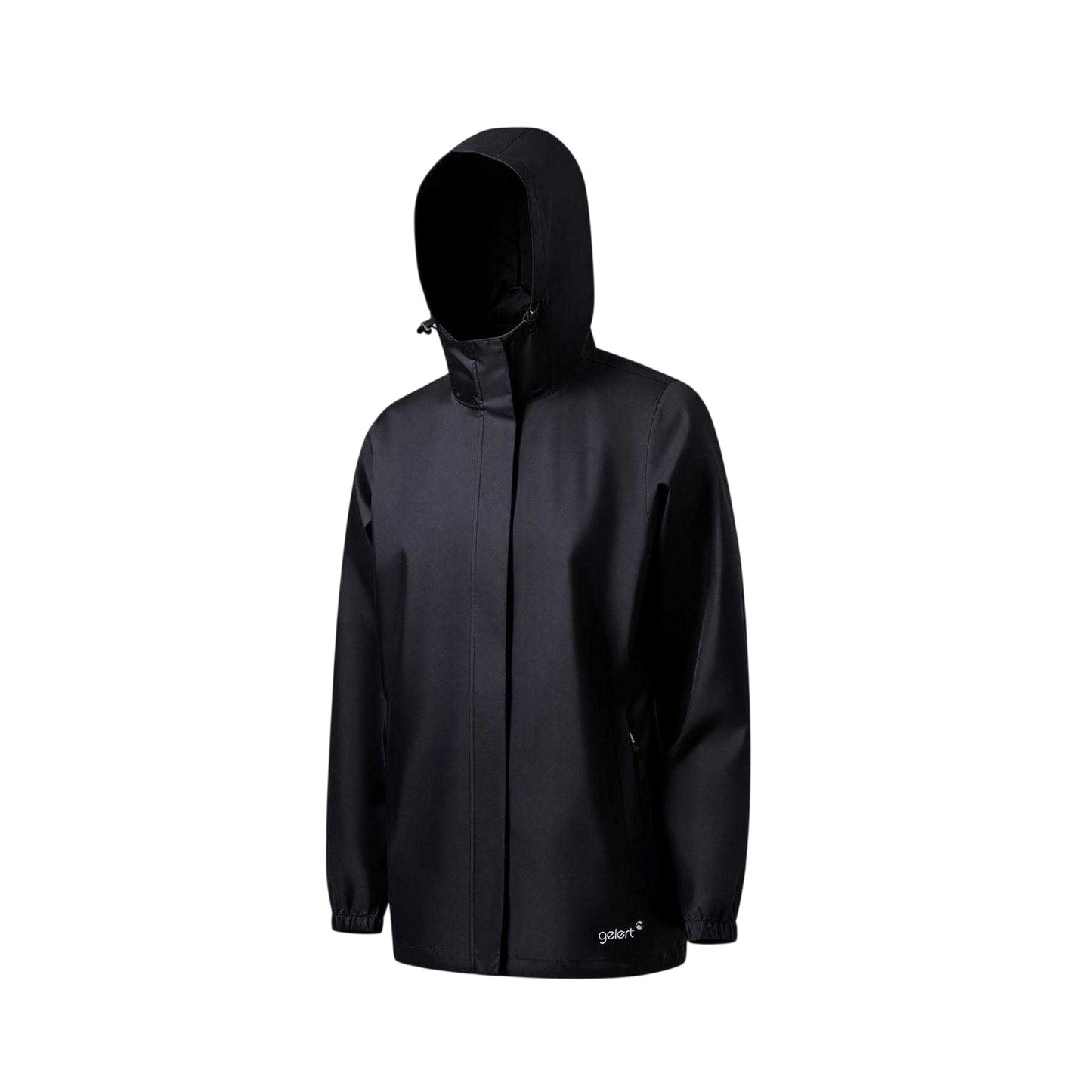 Black - Side - Gelert Mens Packaway Waterproof Jacket
