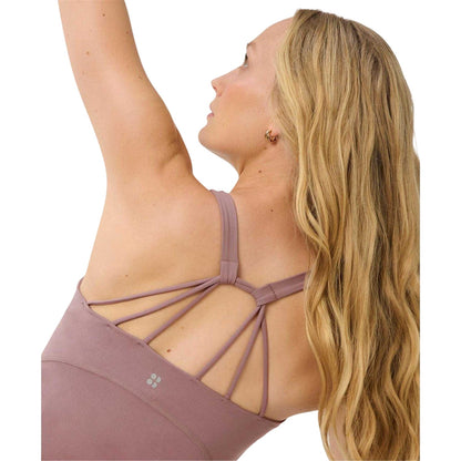 Dusky Purple - Side - Sweaty Betty Womens-Ladies Performance Plain Vest Top