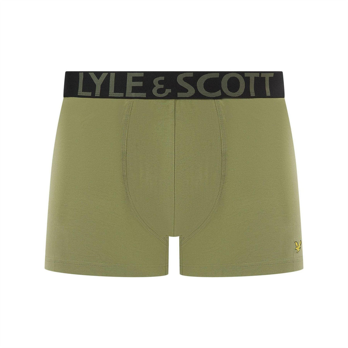 Green-Black - Lifestyle - Lyle & Scott Mens Lucian Boxer Shorts (Pack of 3)