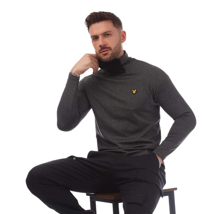 Black - Lifestyle - Lyle & Scott Mens Snood Summer Midlayer