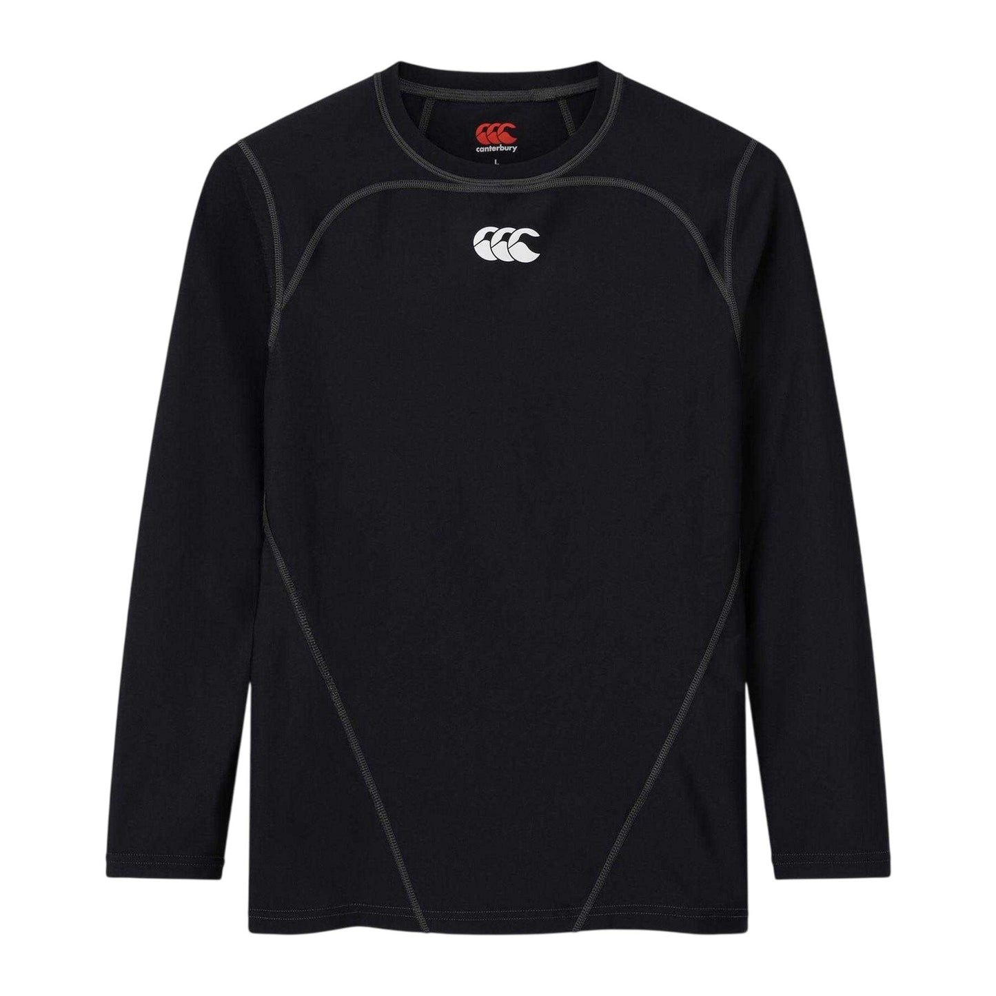 Black - Front - Canterbury Mens Base Layer Top