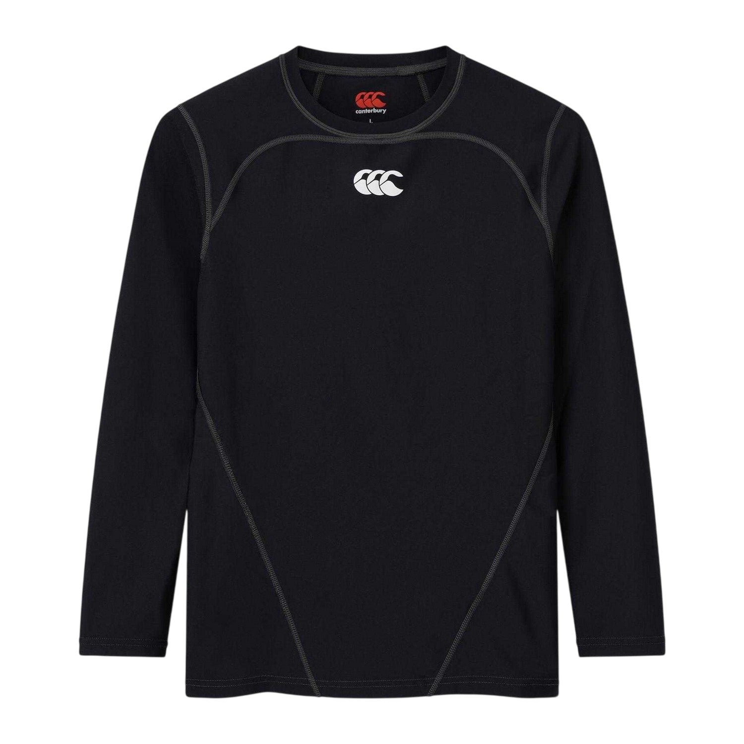 Black - Front - Canterbury Mens Base Layer Top