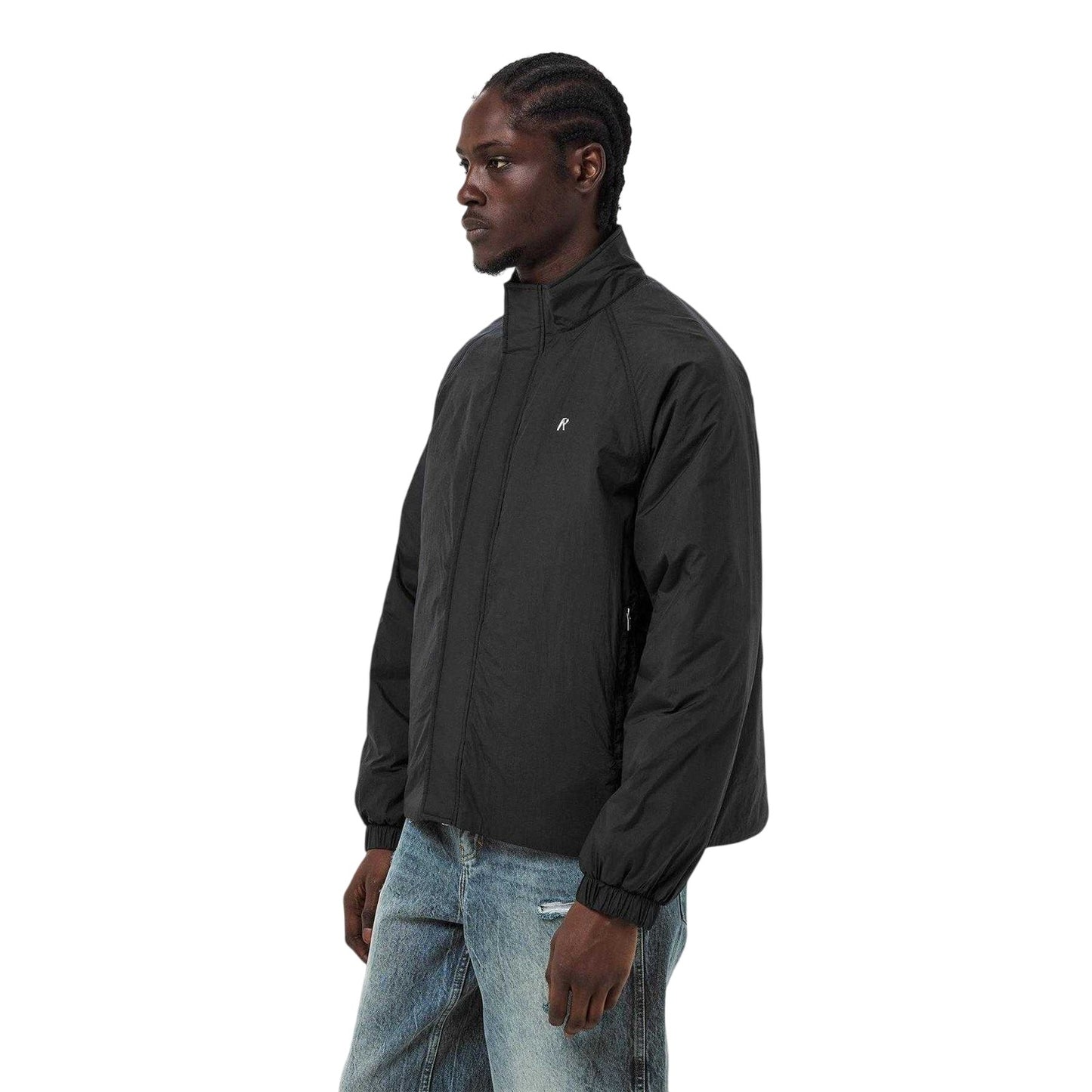 Black - Lifestyle - Represent Mens Water Repellent Soft Shell Jacket