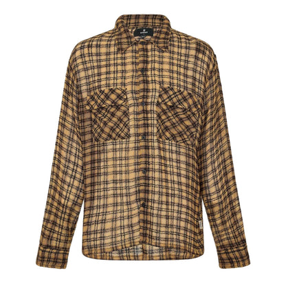 Yellow - Front - Represent Mens Utility Overshirt