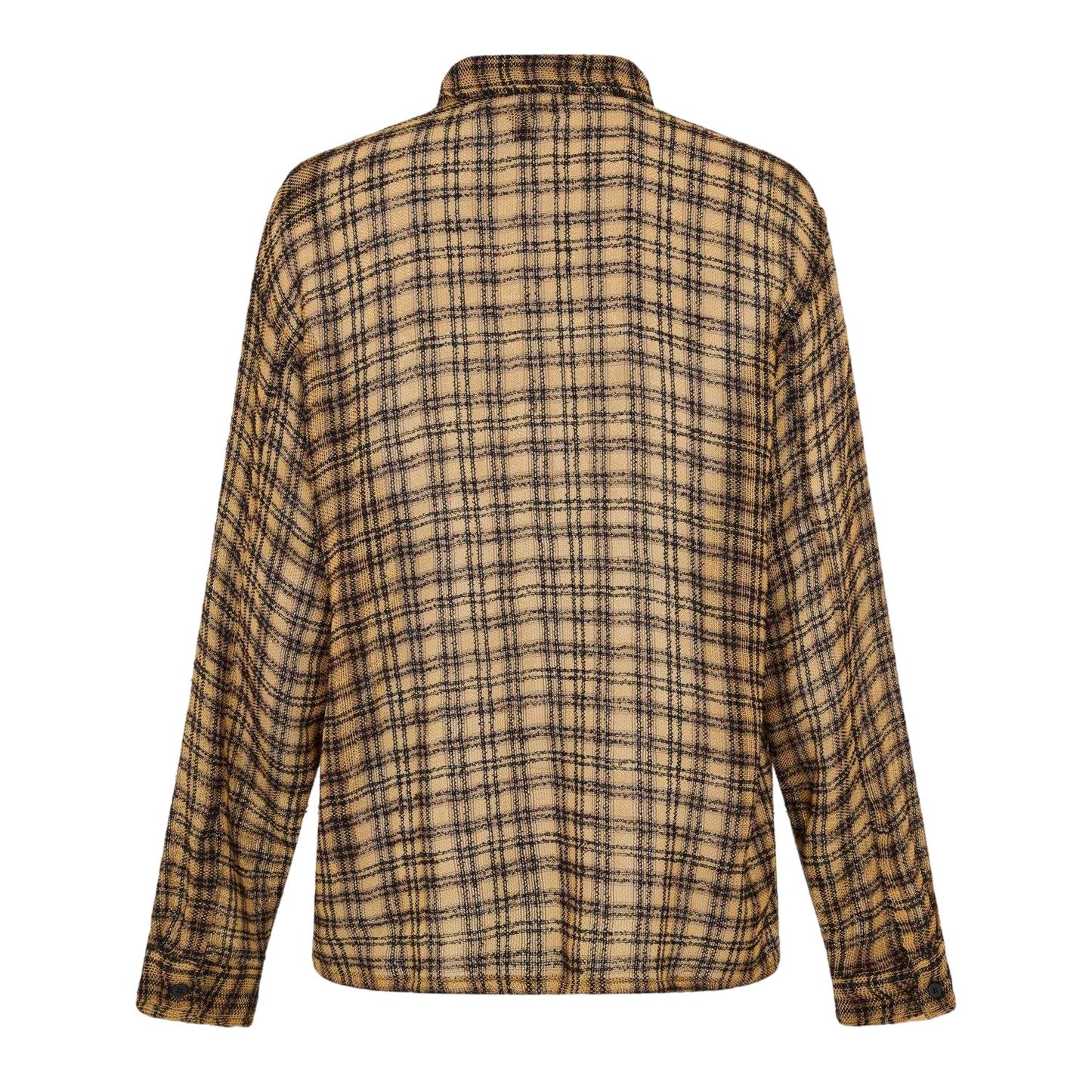 Yellow - Back - Represent Mens Utility Overshirt