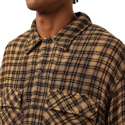 Yellow - Side - Represent Mens Utility Overshirt