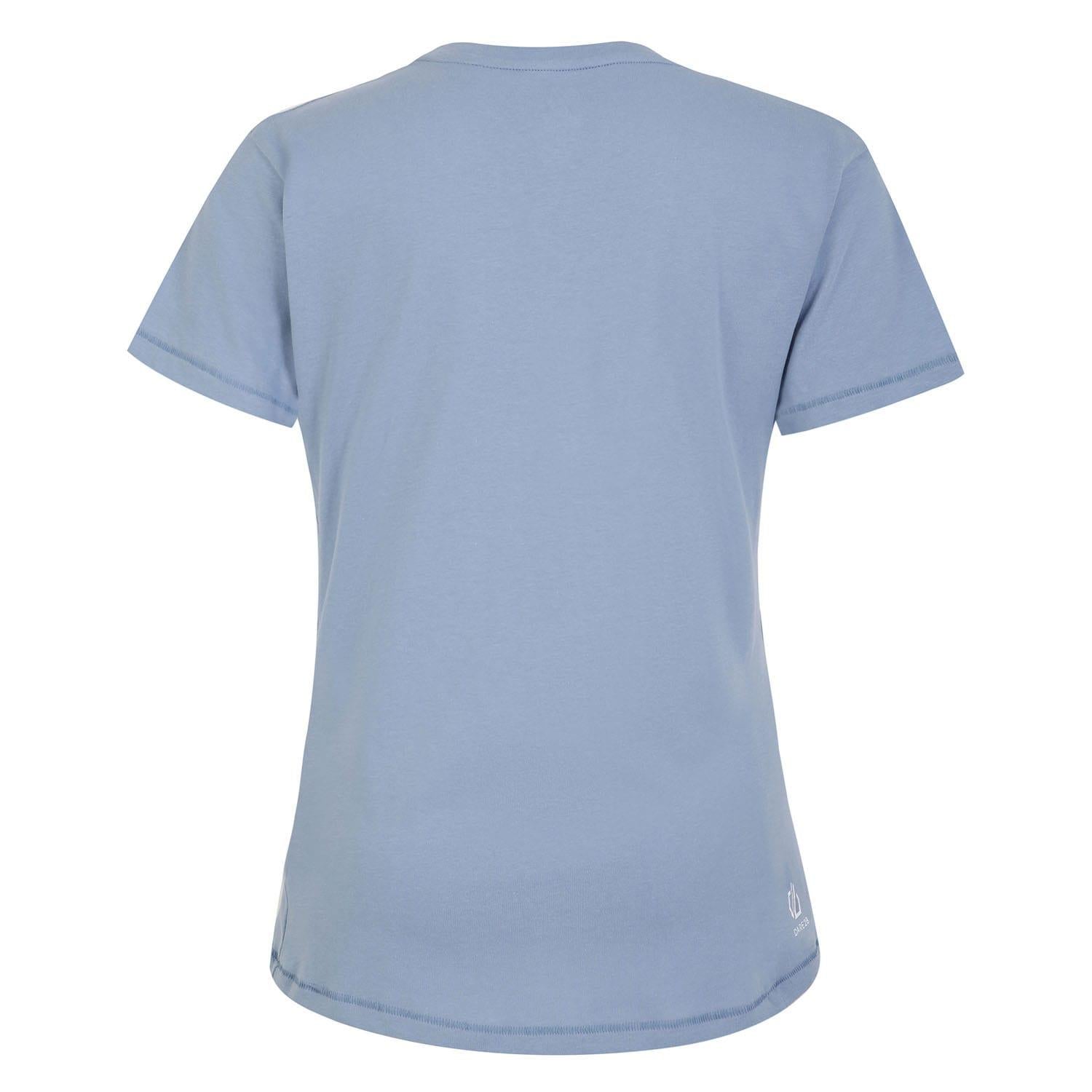 Light Blue - Back - Dare 2B Womens-Ladies Tranquility II Love T-Shirt