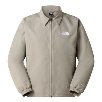 Stone Grey - Front - The North Face Mens Easy Wind Jacket