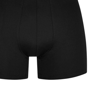 Black - Side - Balenciaga Mens Soft Tailored Boxer Shorts