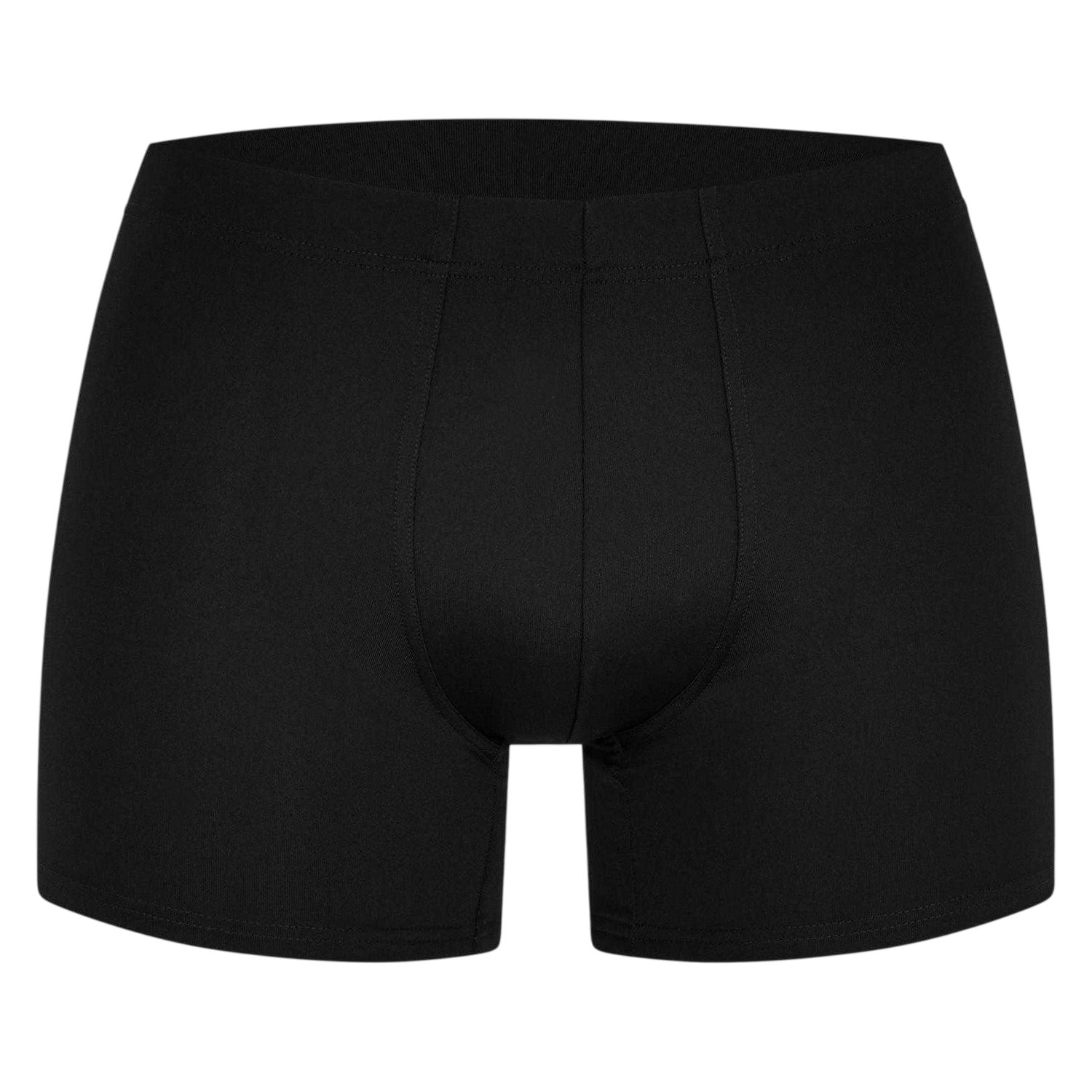 Black - Front - Balenciaga Mens Soft Tailored Boxer Shorts