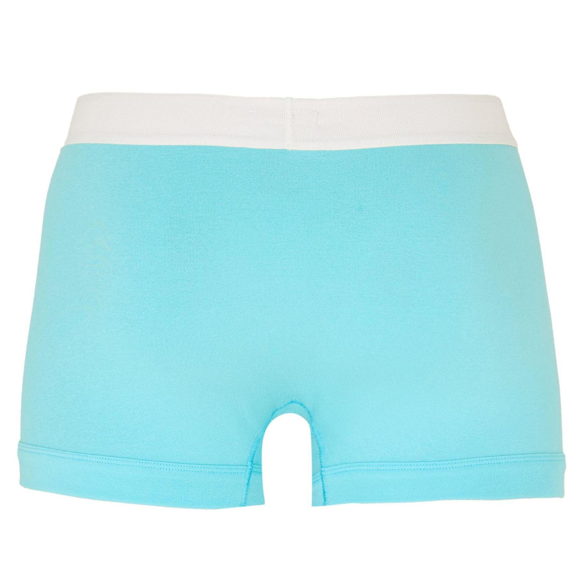 Capri Blue - Back - Tom Ford Mens Cotton Boxer Shorts