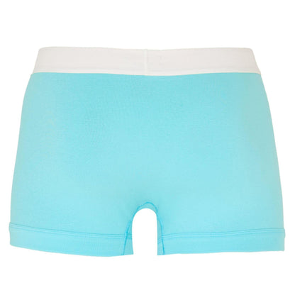 Capri Blue - Back - Tom Ford Mens Cotton Boxer Shorts