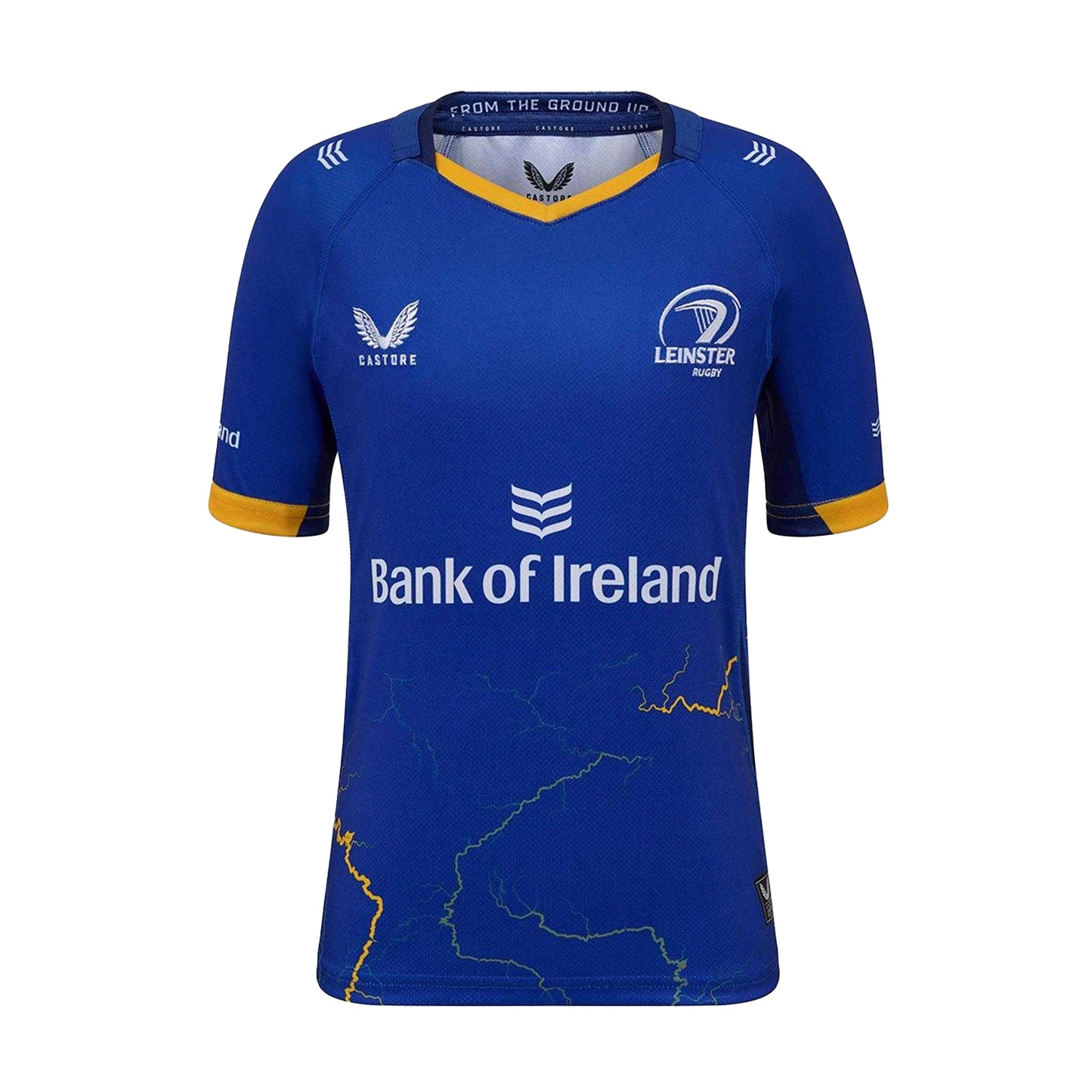 Blue - Front - Castore Childrens-Kids 2026 Leinster Rugby Home Jersey