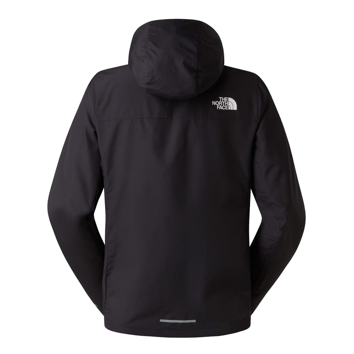 Black - Back - The North Face Womens-Ladies Windproof Packaway Jacket