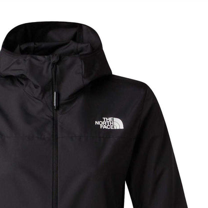 Black - Side - The North Face Womens-Ladies Windproof Packaway Jacket